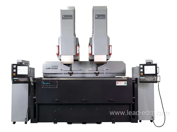 群基牛頭式雙主軸CNC火花機(jī) CNC-1680D CNC-1880D CNC-2390D CNC-3090D